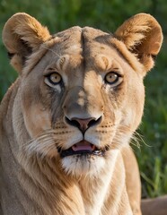 Obraz premium portrait of a lion