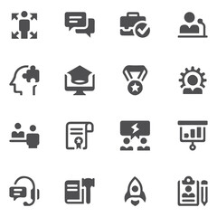 Education and occupation icons stock illustration
Icon Symbol, Law