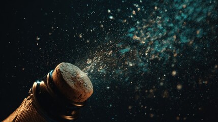 Champagne bottle cork popping (1)