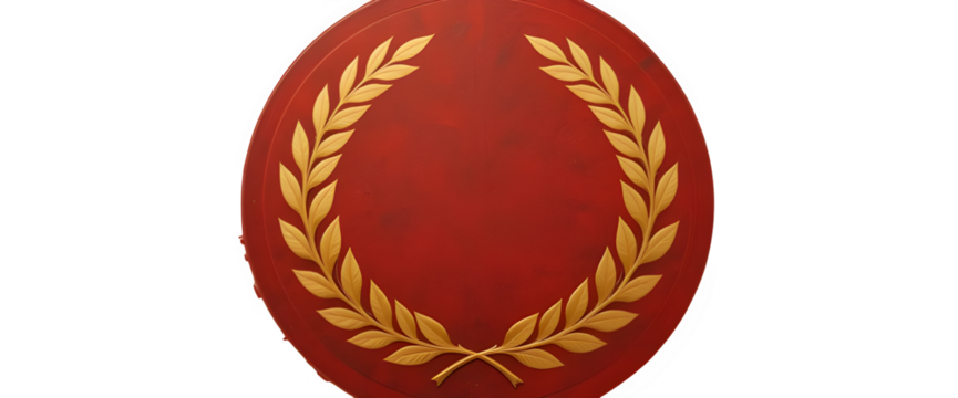 Five Silver Circles arranged in a row on a matte black rectangle with a white background