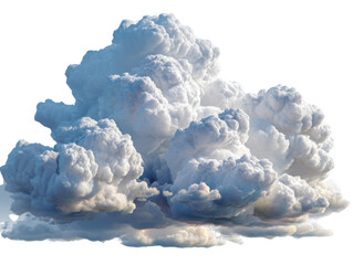 Cloudscape: An up-close view of voluminous, fluffy clouds filling the frame, capturing the ethereal beauty and dynamic nature of the sky.