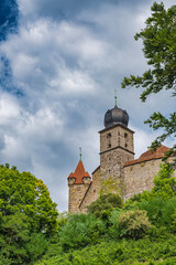Obraz premium Buildings of Coburg Fortress in Upper Franconia
