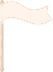Pennant Flag Illustration