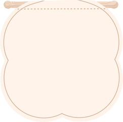 Pennant Flag Illustration