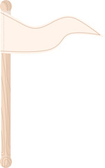 Pennant Flag Illustration