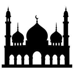 Islamic Mosque Vector Design illustration