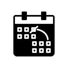 Schedule calendar icon