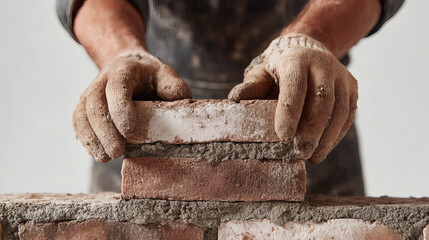 Construction Worker’s Gloved Hands Stacking Bricks – Masonry Work in Progress

Construction Worker’s Gloved Hands Stacking Bricks – Masonry Work in Progress

