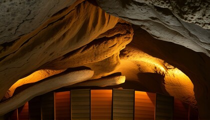 Rhythmic Caves Caves with walls that produce sound when touched