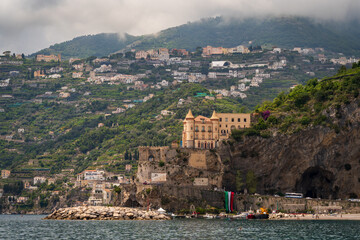 Clouds Over Mountains, Minori, Amalfi Coast