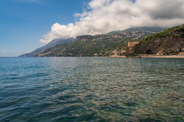 Clouds Over Mountains, Minori, Amalfi Coast