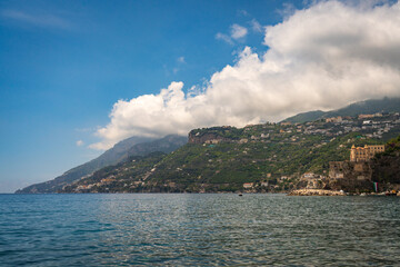 Clouds Over Mountains, Minori, Amalfi Coast