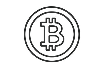 Obraz premium BTC currency symbol
