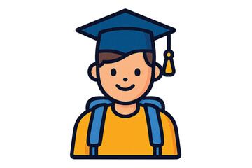 cartoon graduate student