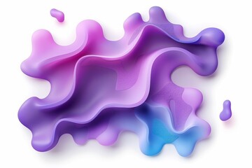 Obraz premium Pastel minimalist abstract shapes in a soft gradient background with airy composition and shadows