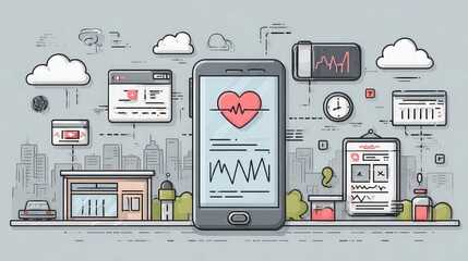 Mobile Health Applications Enabling Remote Health Tracking, Patient Engagement, and Chronic Condition Management Using Smartphones and Wearables