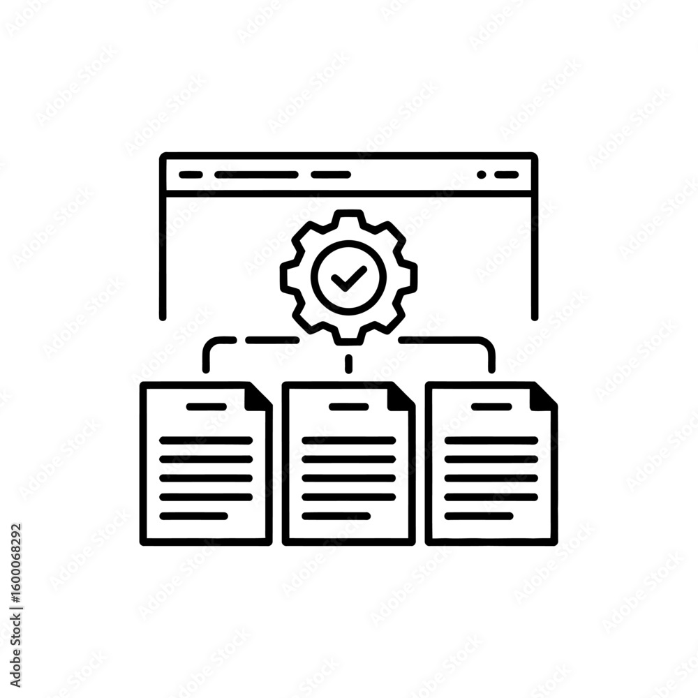 Poster document management system with workflow automation and approval process