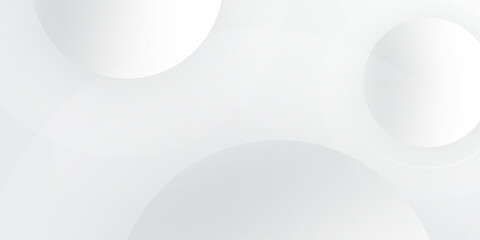 White background abstract art vector illustration with shapes. White vector presentation background for poster, banner, wallpaper, mockup, flyer, and report