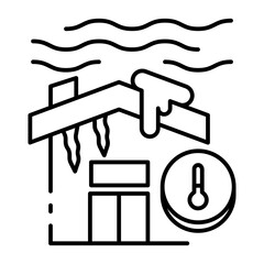 This Bicycle icon is suitable for Transportation, Travel and Tourism, etc