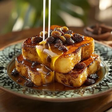 mexican torrejas sweet french toast dessert video