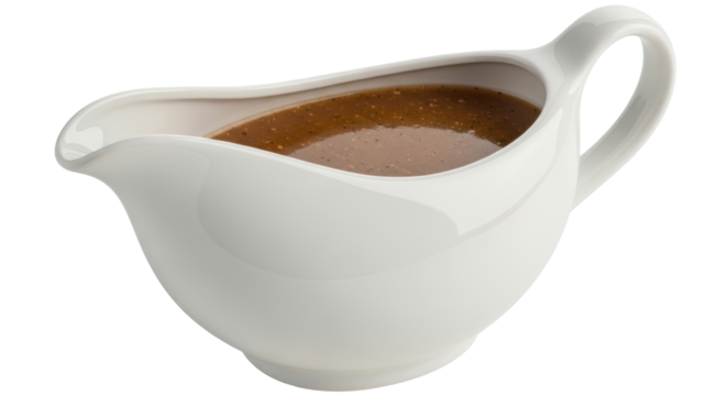 Isolated Sauce Boat