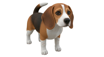 Isolated Beagle