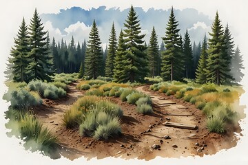 Trail maintenance and conservation efforts