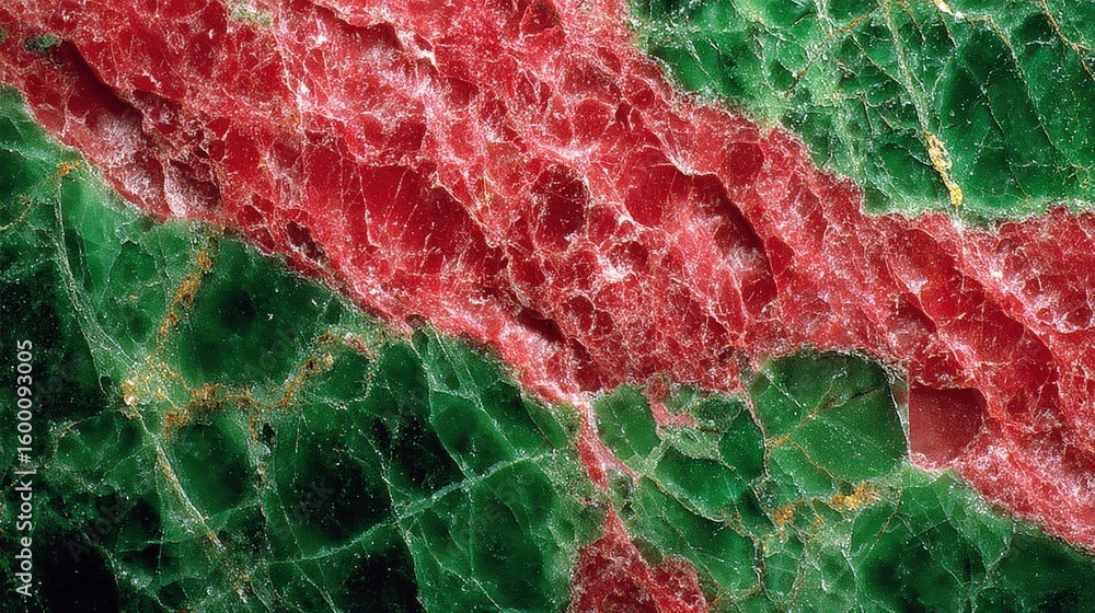Poster vibrant gemstone texture: a captivating close-up of a unique gem, showcasing intricate patterns of g