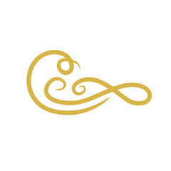 vintage sweep or swirl