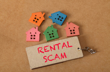 Beware of Housing Fraud: Rental Scam Message with Miniature Homes