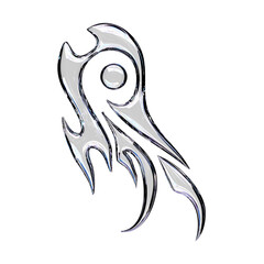 Tattoo Tribal Collection Realistic 3D Renders with Futuristic Tribal Fusion