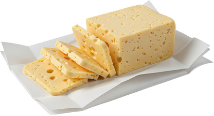 Isolated Cheese
