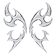 Y2K Tribal Collection Realistic 3D Renders with Futuristic Tribal Fusion