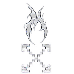 Y2K Tribal Collection Realistic 3D Renders with Futuristic Tribal Fusion