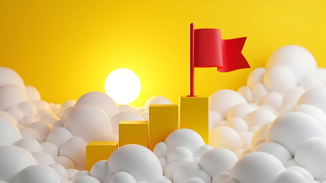 Renewing yellow bar voyage with commitment flag conquest
