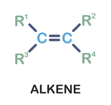 Alkene functional group chemical formula