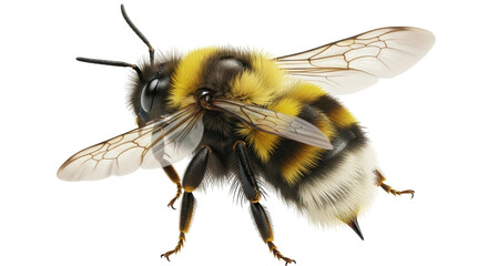 Isolated Bee