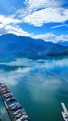 lake in the mountains