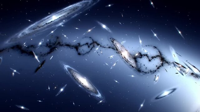 Galactic Collision