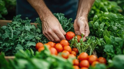 Sustainable food systems focusing on regenerative agriculture, plant-based diets, and local food production practices to provide nutritious, eco-conscious food while reducing environmental impact.