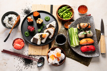 Japanese food concept.