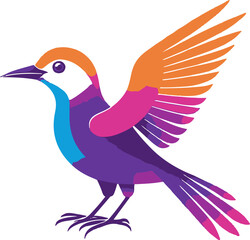 Beautiful Bird Vector LOGO TRICKS
