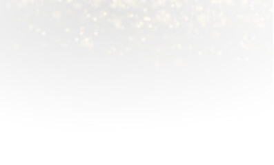 PNG Bright Golden Sparkle Overlay with Bokeh Glow