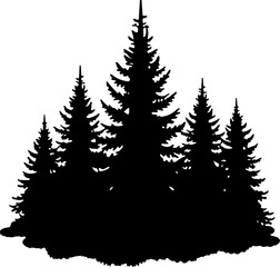 Fototapeta premium Tree Nature Besign, forest graphic, vector