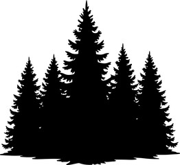 Fototapeta premium Tree Nature Besign, forest graphic, vector