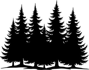 Obraz premium Tree Nature Besign, forest graphic, vector