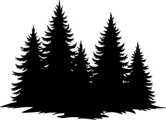 Obraz premium Tree Nature Besign, forest graphic, vector