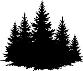 Obraz premium Tree Nature design, forest graphic, vector 