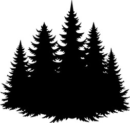 Obraz premium Tree Nature design, forest graphic, vector 