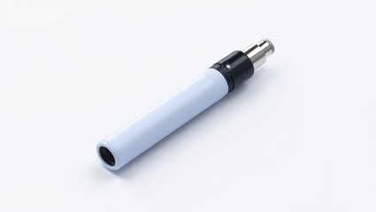 A Sleek White and Black Pen on a Crisp White Background Showcasing Modern Design and Functional Elegance for Writing and Creative Expression